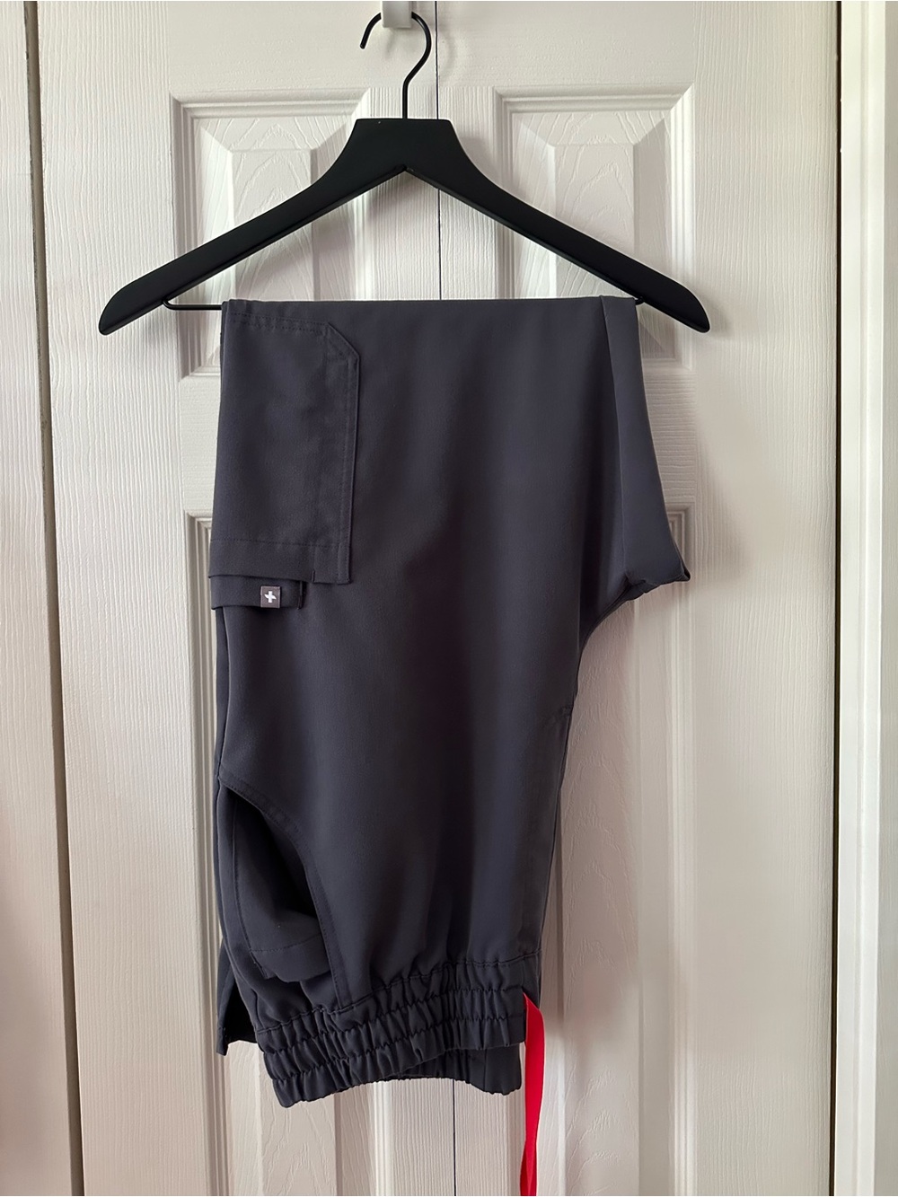 Figs Women’s Charcoal High Waisted Dowa Scrub Pants - Tall